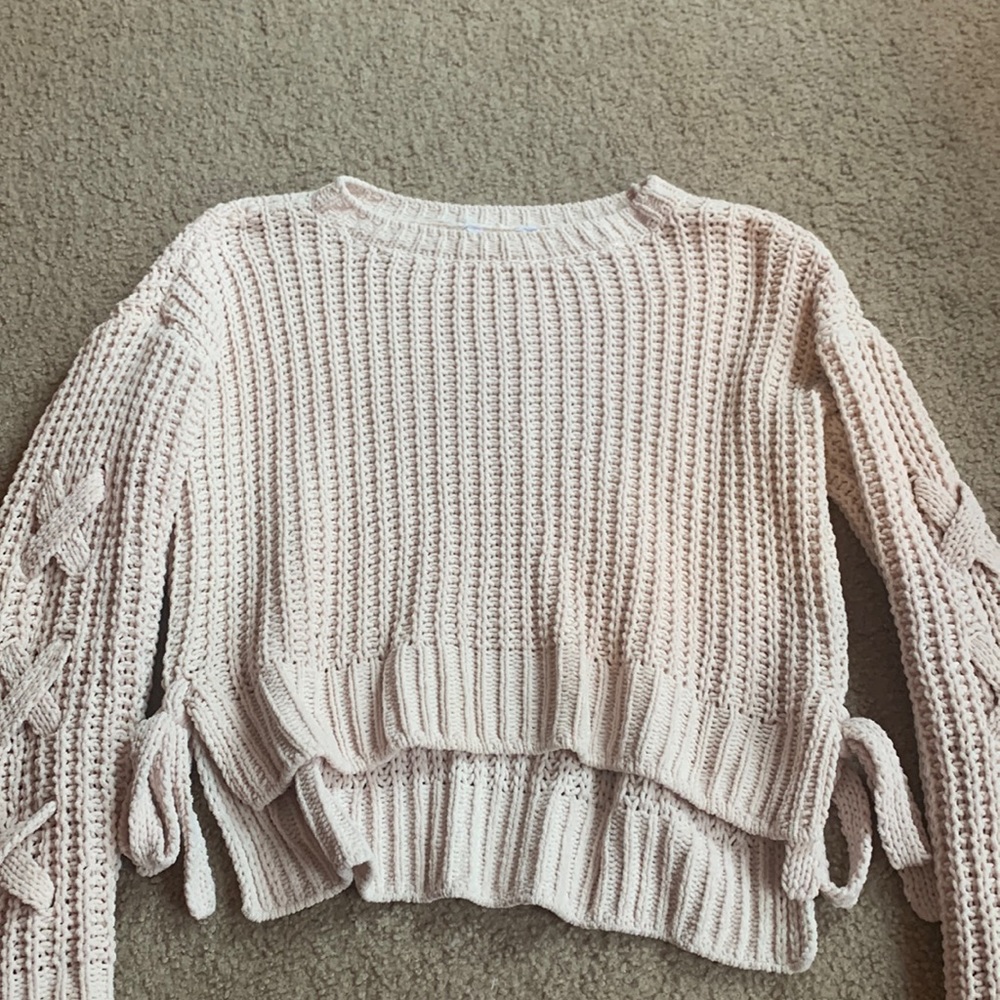 Pink sweater